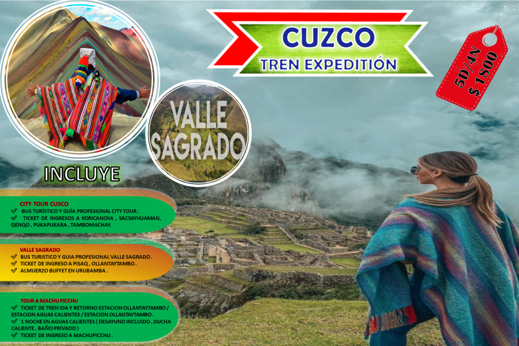 Premio Largo capital Paquete Turístico a Machu Picchu -